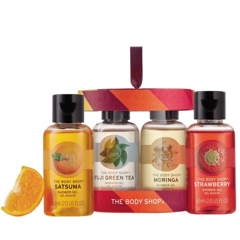 ✈️✈️Paraben Free Body Wash Shower Gel 4 Pc. Set